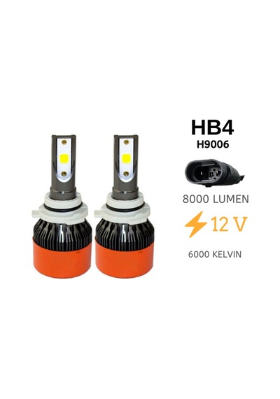 Hb4 H9006 Led Xenon Zenon Far 48 Watt 12 Volt 8000l 6000k Laam98cartex