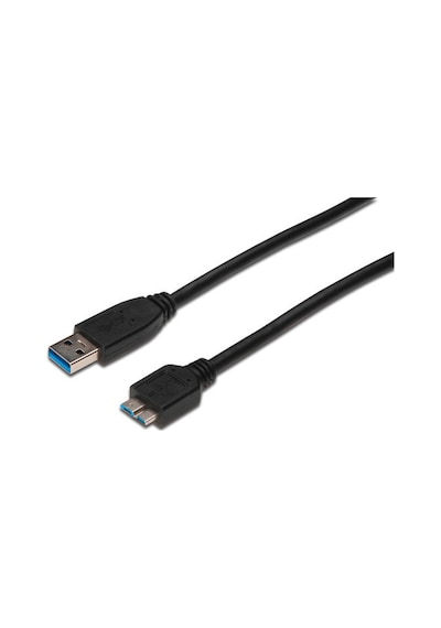 Digitus Ak-300116-010-S 1 M Usb 3.0 To Micro Usb B Erkek-Erkek Awg28 Ul Usb 3.0 Kablo