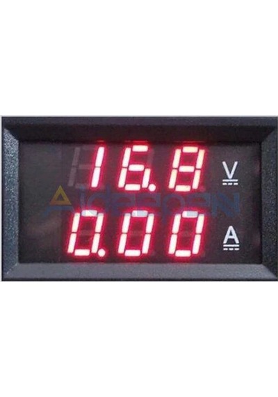 Panel Voltmetre Ampermetre 0-100 Volt 0-10 Amper Ölçümü