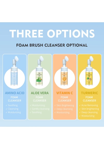 Fırçalı Yüz Temizleme Köpüğü 150ml Aloe Vera