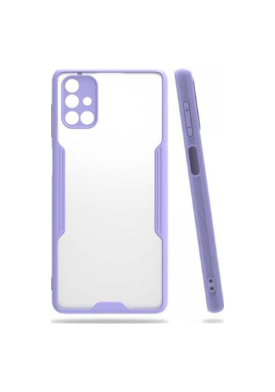 Galaxy M51 Kılıf Zore Parfe Kenarları Pastel Renk Silikon Kılıf