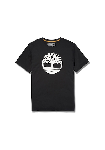 Timberland Kennebec River Tree Erkek Siyah Bisiklet Yaka Tişört Çok Renkli
