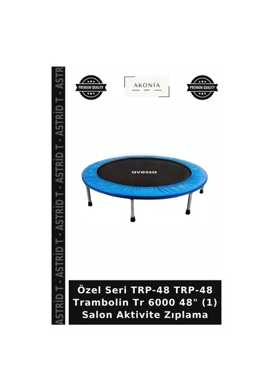 Özel Seri Trp-48 Trp-48 Trambolin Tr 6000 48" 1 Salon Aktivite Zıplama