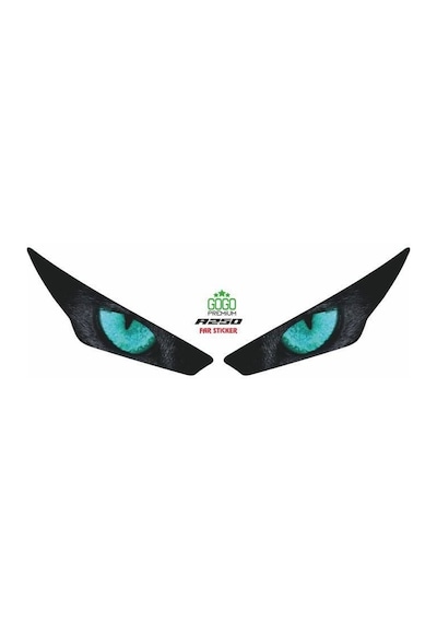 Rks R250 2023 - 2024 Uyumlu Far Sticker Mavi Göz Standart