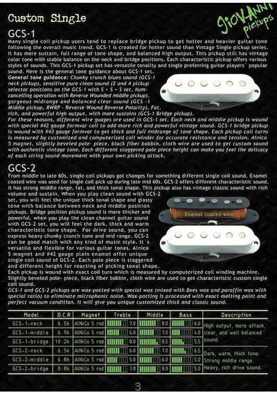 Artec Giovanni Custom Single Gcs-1 Bridge Single Manyetik