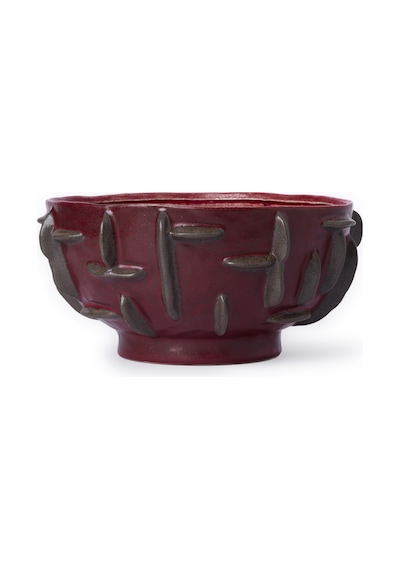 Yargıcı Yuvarlak Formlu Seramik Dekoratif Kase 34x17 Cm 26knha1123n St