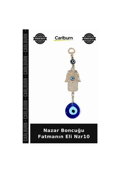 Nazar Boncuğu Fatmanın Eli Dekoratif Nesne Özgün Tasarım Estetik Süs