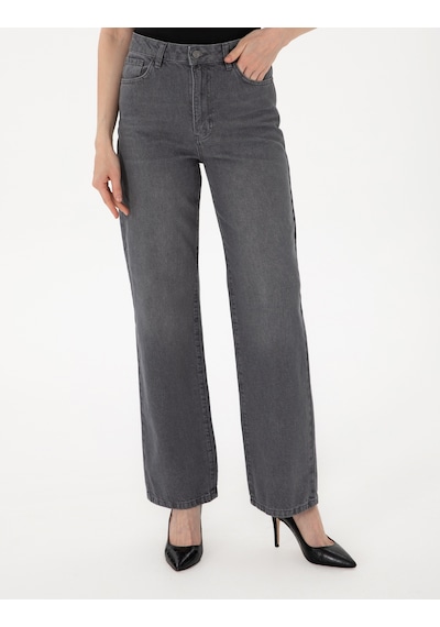 Pierre Cardin Kadın Siyah Pantolon Jean 50307839-vr046 Siyah
