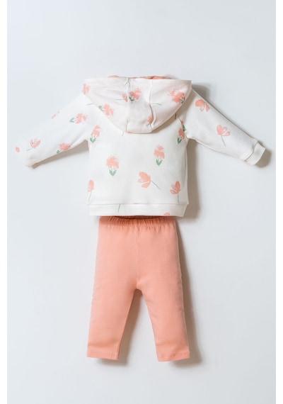 U.s. Polo Assn. Kız Bebek Beyaz 3lü Takım 5274-50110 Beyaz