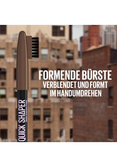 New York Quick Shaper Kaş Şekillendirici Kalem - 04 Medium Brown Çok Renkli