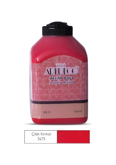 Artdeco Akrilik Boya 500Ml Seçmeli 3619 Beyaz
