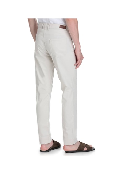 Hatemoğlu Keten Regular Fit Pamuklu 5 Cep Kanvas Pantolon 37272 Keten D.