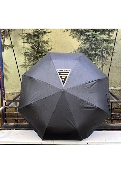 Marlux Tam Otomatik Xl Şemsiye 120 CM Siyah Siyah - Siyah