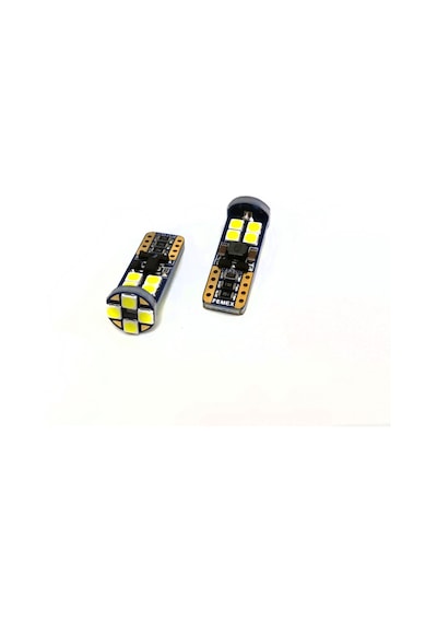 Femex  Platinum T10 3030 Chip 12Ledli 650 Lumen Beyaz Led Ampul Ak