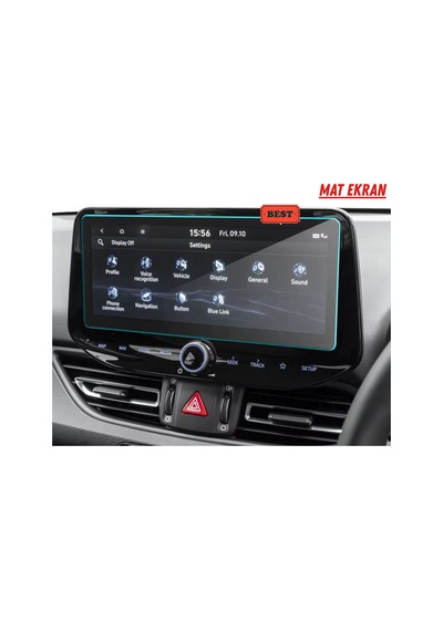 Hyundai İ30 2025-2026 Navigasyon Ve Multimedya Uyumlu Mat Ekran Koruyucu