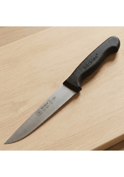 Sürmene Mutfak Bıçağı 28 Cm Günlük Kullanım Kesin Bıçak Sebze Ve Meyve İçin Çelik Sürbisa 61101 Siyah