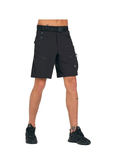 Q&steinbock Erkek Outdoor Şort Sparta-23595 Siyah