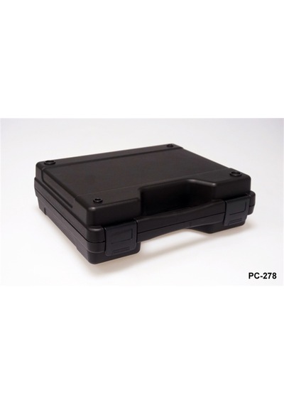 PC-278 Siyah - Perforeli Sünger ve Plastik Çanta 275 x 230 x 81 m