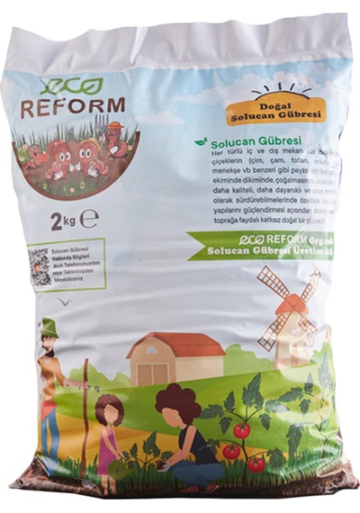 Eco Reform Solucan Gübresi 2 Kg 3 Adet Diğer