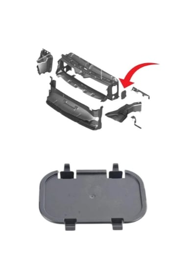 F20-f30-f34 Ön Panel Hava Kanal Kapağı 2012-2016 51747390255