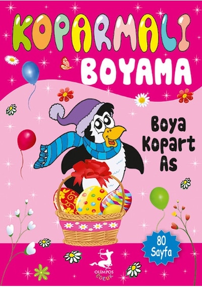 Koparmalı Boyama - 5- Olimpos Çocuk
