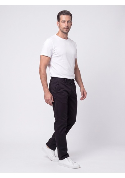 Siyah Dynamic Fit Yandan Lastikli Erkek Jogger Pantolon