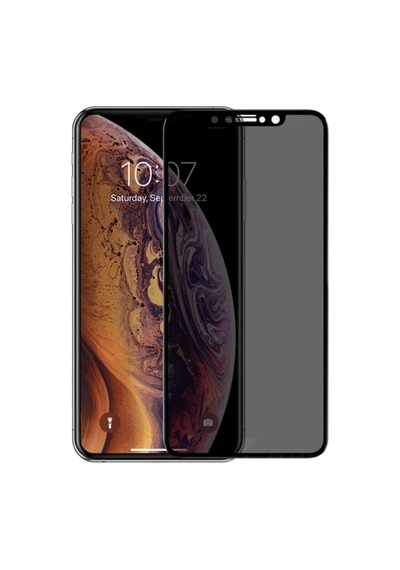 iPhone Uyumlu X/11 Pro Tam Kaplayan Gizlilik Filtreli Privacy Görünmez Hayalet Ekran Koruyucu Telefon Camı