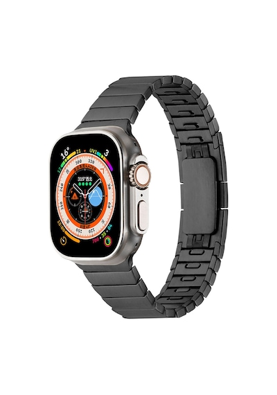 Zore Watch 44mm Uyumlu Krd-82 Metal Kordon-gold