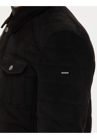 Pierre Cardin Erkek Siyah Deri Mont-kaban 50282834-001 Siyah