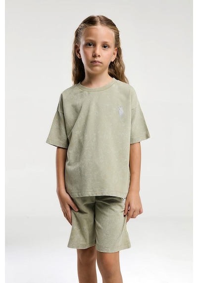 U.S. Polo Assn. U.s. Polo Assn Kız Çocuk 2 Li Bermuda T-şhirt Takım Çay Yeşili-2296 Yeşil U.S. Polo Assn. U.s. Polo Assn Kız Çocuk 2 Li Bermuda T-şhirt Takım Çay Yeşili-2296 Yeşil