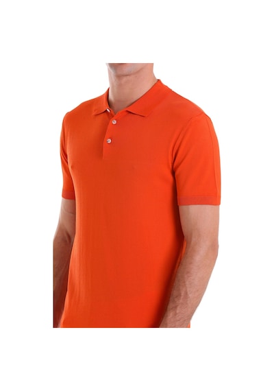 Hatemoğlu Turuncu Comfort Fit Düz Polo Yaka Rayon Triko Tişört Turuncu Hatemoğlu Turuncu Comfort Fit Düz Polo Yaka Rayon Triko Tişört Turuncu