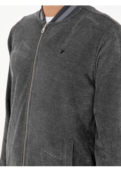 Cacharel Erkek Antrasit Sweatshirt 50292493-vr006 Gri