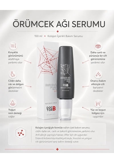 Doctorb Plus Örümcek Ağı Serumu 100 ML
