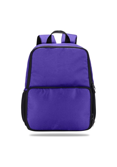 Classone Xyz Pt203 Sıcak-soğuk Termal Günlük Kullanım Sırt Plaj Çantası Mor Mor - Siyah