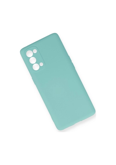 Uryport Oppo Reno 5 Pro Kılıf Nano İçi Kadife Silikon - Turkuaz