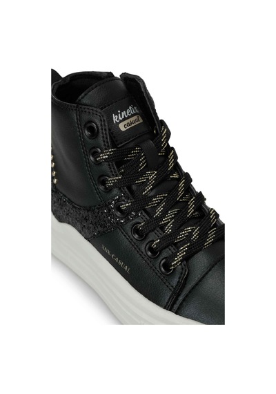 Kinetix Tusen Hı F Siyah Kız Çocuk High Sneaker 000000000102694486