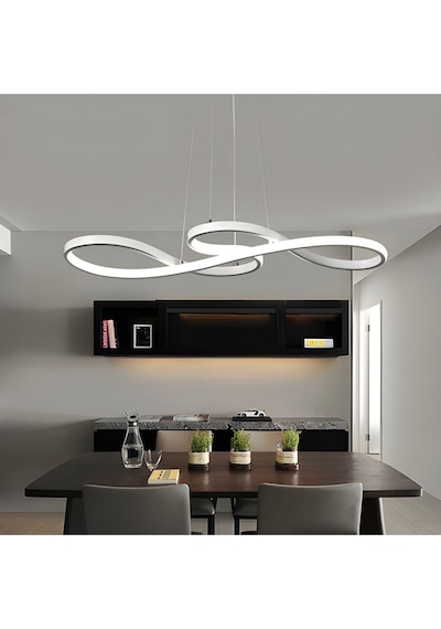 Bacco Model Modern Sarkıt Led Beyaz Işık Ultra Power Led Avizek