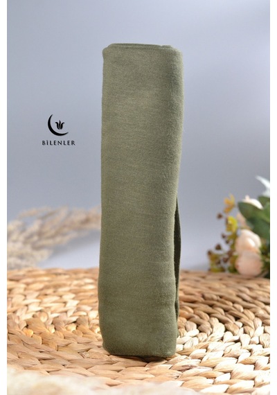 Bilenler Tesettür Penye Şal - 65 X 175 / Haki Haki