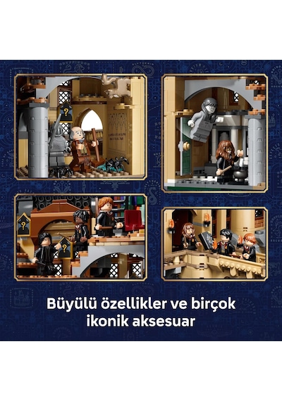 LEGO® Harry Potter™ Hogwarts™ Şatosu: Doğu Kanadı 76473 - 10+ Yaş için Eğlenceli Detaylar İçeren Oyuncak Yapım Seti (2164 Parça)