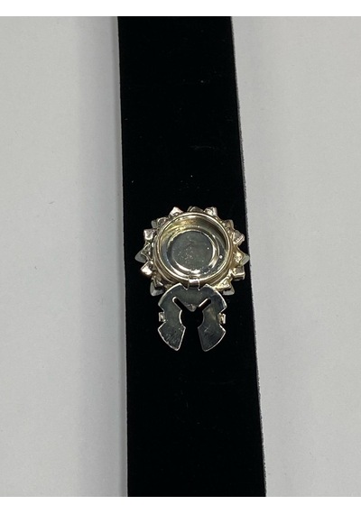 Taşlı Düğme /taşlı Klipsli Düğme/2,5 Cm Zümrüt