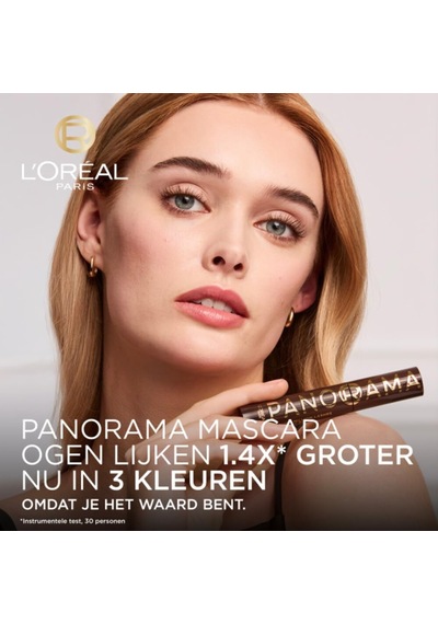 L'oreal Cosmetics Panorama Chromatic Maskara Brun Leather Kahverengi