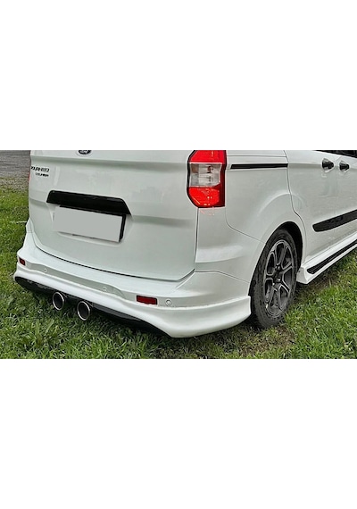 Ford Tourneo Courier R32 Arka Ek Plastik Siyah Difüzör Arka-bodykit-ek-karlık