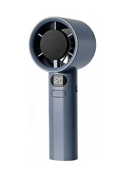 Taşınabilir Mini Fan El Tipi Turbo Vantilatör Gri