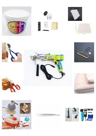 Ak-v Tufting Makinesi Full Set Neon Yeşili Ak-v - Mavi Tıraş Makinesi Set İçeriği Açıklama Kısmındadır 245 (Neon Yeşili)