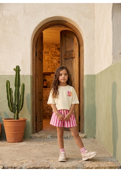 Baby Lory Kids Store Kız Çocuk Banana Desenli Takım