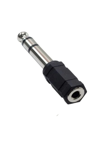 Aux Ses Stereo Siteryo 6.3mm Çevirici Jack Jak Çevirici 3.5 MM
