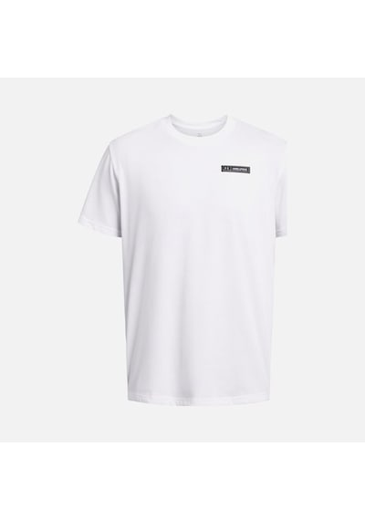 Under Armour Hw Armour Label Ss Erkek T-shirt 1382831-100 Beyaz