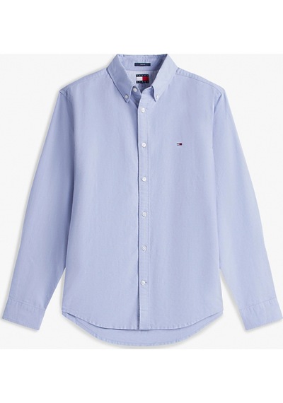 Tommy Hilfiger Tjm Normal Kesim Oxford Erkek Mavi Gömlek Dm0dm22836c5x Mavi