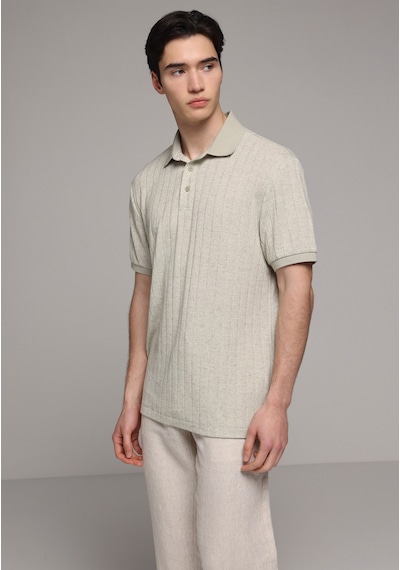 Colin's Colins Regular Fit Polo Yaka Düz Erkek Yeşil Kısa Kol Tişört Cl1080246 Q1.v1 Sag Çok Renkli