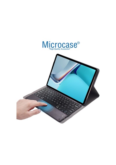 Huawei Uyumlu Matepad 11 2021 Bt Touchpad Klavyeli Standlı Kılıf Bkk5